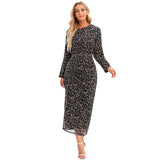 Muslim Fashion Hijab Dress Printed Abayas For Women