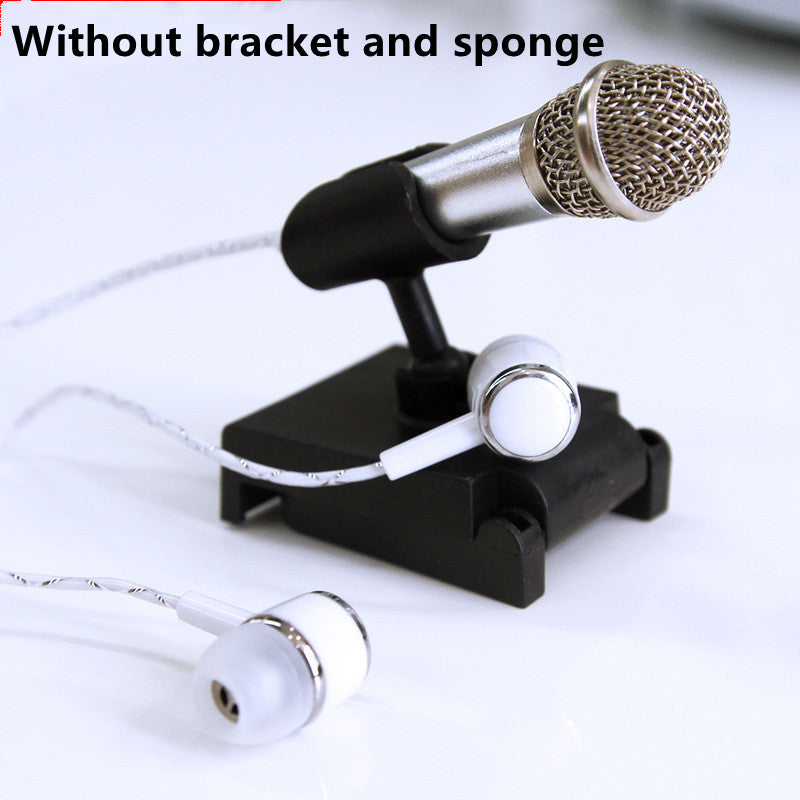 Mini Mobile Phone Microphone National K Singing Bar All-In-One Microphone With Headset
