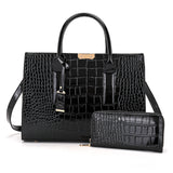 New Women's Wallet Large Capacity Handbag 2 Piece Set
