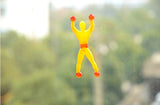 Small Sticky Man Climb On The Wall Children Toys Stick Man Bendy Toy Wall Climbing Man